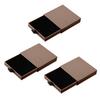 3Pcs Cardboard Jewelry Boxes Drawer Type Lightweight Portable Jewelry Organizer Box for Bracelets Earrings Necklaces