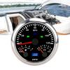 85 мм 3-3,8 дюйма 3-в-1 GPS-спидометр, одометр с вольтметром, указателем уровня топлива, поворотниками 120 миль/ч для RV, яхты, грузовика, 7-цветная подсветка