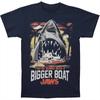 Jaws Ygnabb Navy Unisex T-shirt