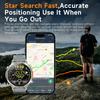 Новые мужские GPS-смарт-часы 1,7-дюймовый HD-экран Военный звонок IP68 Водонепроницаемые 100 спортивных режимов Смарт-часы с большой батареей 720 мАч