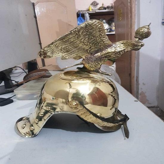 Handicraft Royal Helmet for Officers of the Russian Horse Guards and German Pickelhaube Helmet