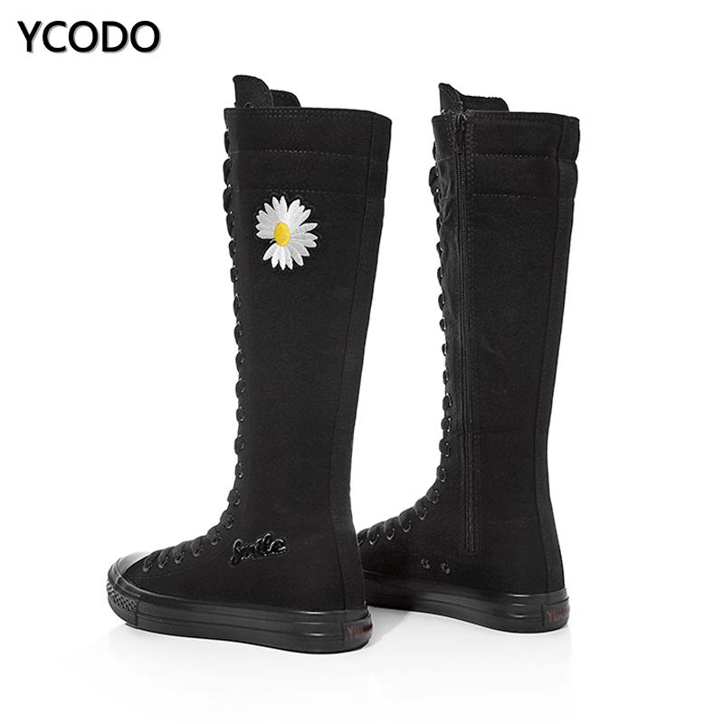 Модная и парусиновая обувь для отдыха для женщин, студенты могут носить Four Seasons