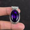 Purple Fire Labradorite Pendant Natural Gemstone Pendant Antique Jewelry 925 Sterling Silver Pendant Handmade Vintage Pendant Gifts For Wife
