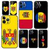 Чехол для телефона с флагом Молдовы Для iPhone 16e 15 14 13 12 11 Pro Max XS X XR SE 7 8 Plus Оболочка iPhone 16 Мягкий ТПУ Чехол
