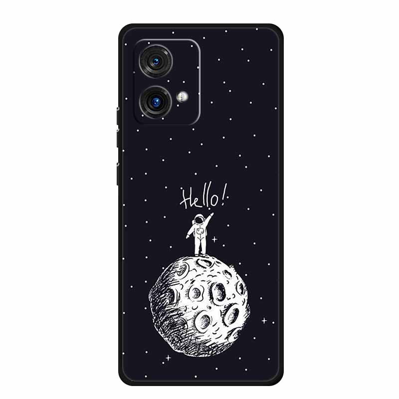 Для Motorola Moto G84 G54 5G Чехол Модный Мягкий Силиконовый Чехол из ТПУ Чехлы для Телефона для Moto G54 MotoG84 2023 Оригинальный Новый Тигр Capa