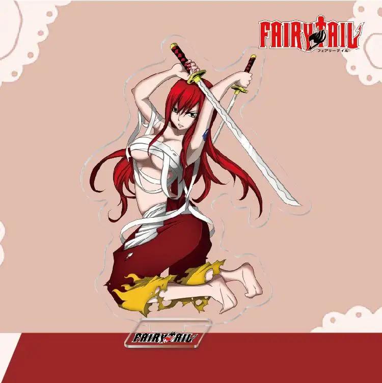 Аниме Fairy Tail Акриловые Декоративные Изделия Поделки Игрушка Коллекционные Фигурки Настольные Украшения Для Дома