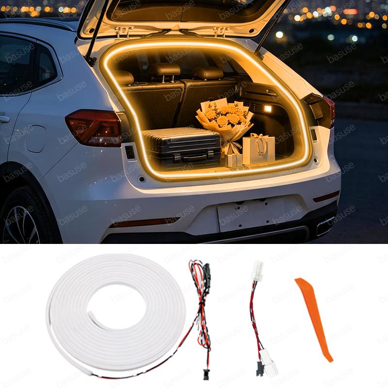 ДЛЯ HAVAL F5 Светодиодная полоса подсветки багажника Освещение задней двери Атмосферная подсветка Светодиодная световая панель Аксессуары для модификации