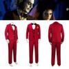 Original Stock Factory Wholesale Dark Wizard Red Suit Halloween Costume Men's Clothing