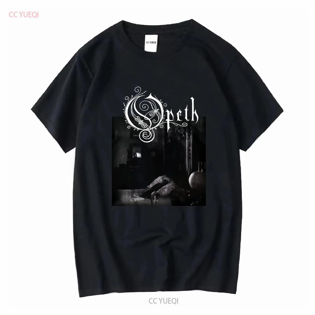 Opeth Deliverance Футболка Хлопок Черный Унисекс Все Размеры от S до 5XL Винтажная Стирка Мягкая Дизайнерская Одежда Растянутая Стильная