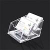 Card Storage Box Business Transparent Plastic Single Double Box Card Case Three-Layer Name Card Pedestal Desktop Card Pedestal