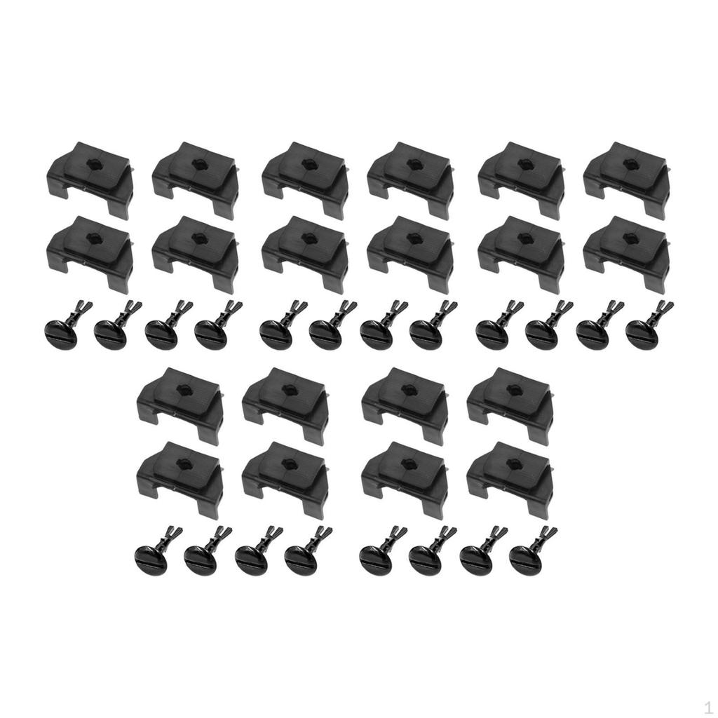 Automotive Engine Cover Clip Pin Set, Car Fasteners, Underbody Accessories