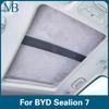 Для BYD Sealion 7 Sea Lion 07 EV 2024 2025 2026 2027 Автомобильные люки Покрытие-шторка Защита от УФ Автозапчасти Багажники на крышу