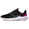 Downshifter 10 Classic Logo Fabric Cushioning Non-Slip Low-Top Marathon Running Shoes Women Sneaker Black White Purple CI9984-004