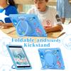 Handle Grip Case for IPad 10.2 2019 2020 2021 7th 8th 9th Generation 360 Rotating Stand Heavy Duty Cover Kids Cute Cartoon Funda