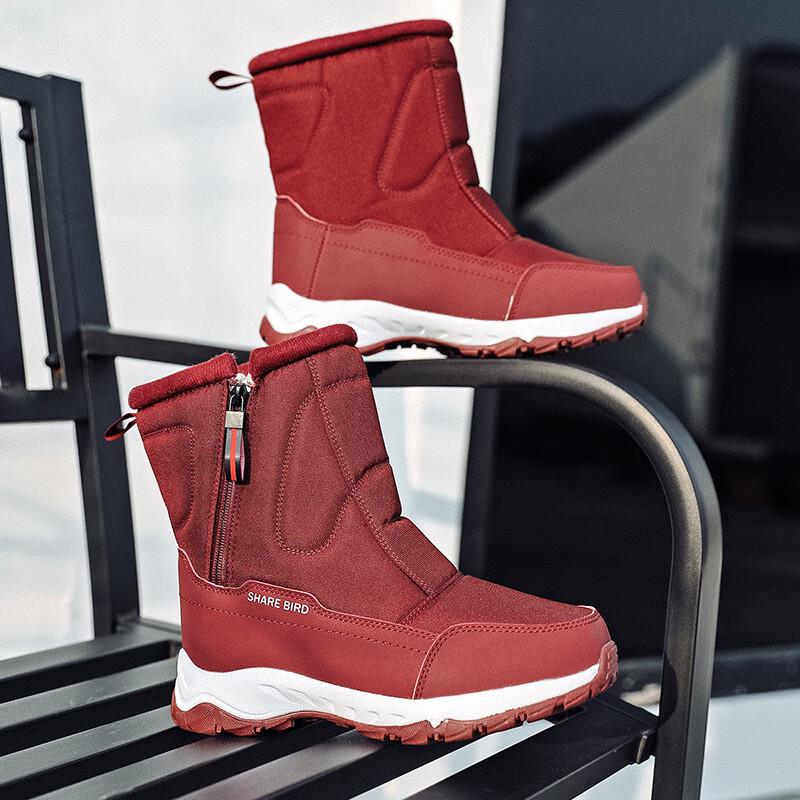 Женские зимние теплые снегоступы