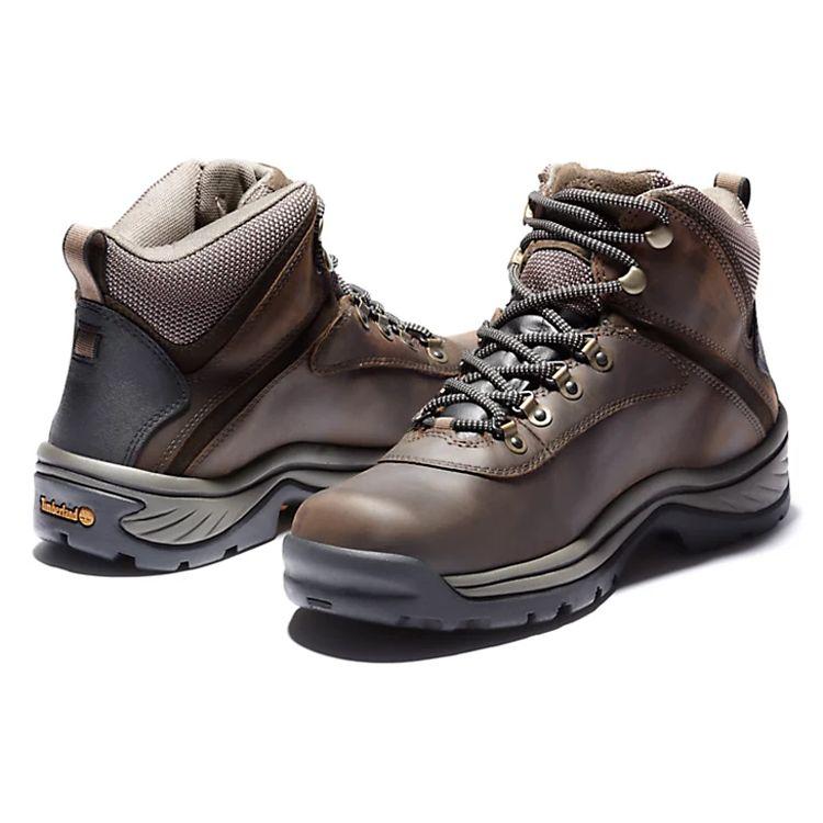 Timberland Короткие водонепроницаемые рабочие ботинки White Ledge Outdoor, мужские ботинки коричневого цвета 12135214