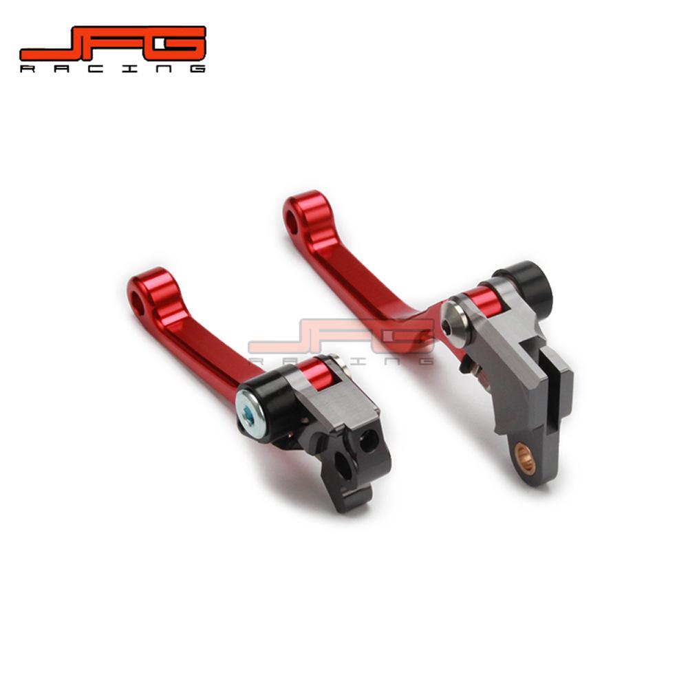 Aluminum Alloy Bullhorn Brake & Clutch Lever for CR80R/85R/125R/250R Off-Road Motorcycles