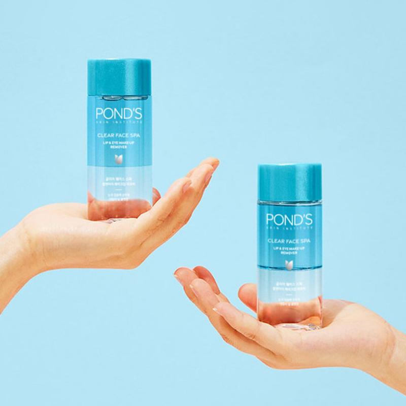 POND'S Clear Face Spa Средство для снятия макияжа с губ и глаз 300 мл