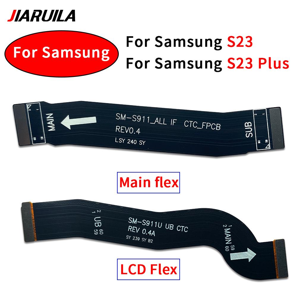 Разъем материнской платы для Samsung S11 Plus Ultra, Дисплей LCD, Шлейф, Шлейф сигнала, Замена, S911, S916, S918, S11 Ultra