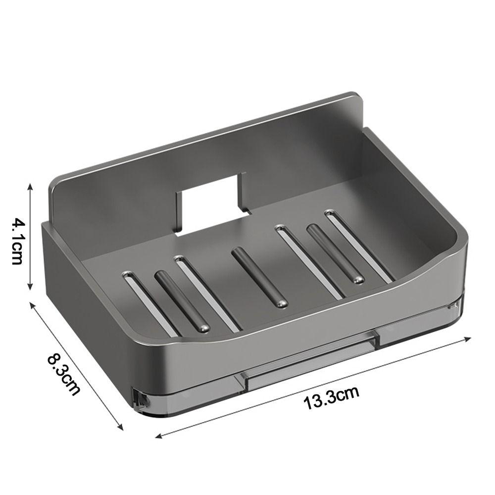 Дренируемая коробка для мыла, настенный контейнер для мыла, поднос, мыльница, органайзер для ванной комнаты, кухонной раковины
