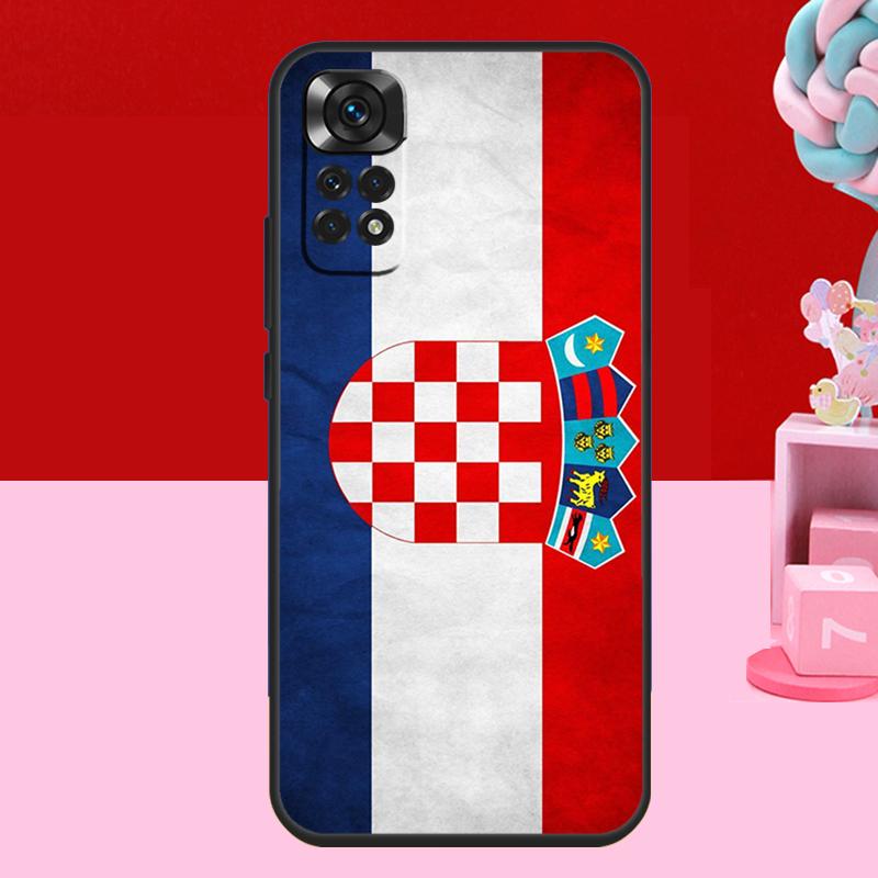 Croatia Flag Case For Xiaomi Redmi Note 14 13 12 10 11 15 Pro Plus Redmi 15 C 10C 12C 13C 14C Soft Cover
