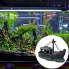 Aquarium Decoration Submarine Ornaments Fish Tank Landscape Landscaping Accessories Sunken Ship
