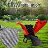 Wood Chipper Mesh Bag Leaf Shredder Replacement Bag Universal Debris Collection Bag with Drawstring for Gardens Lawns Parks