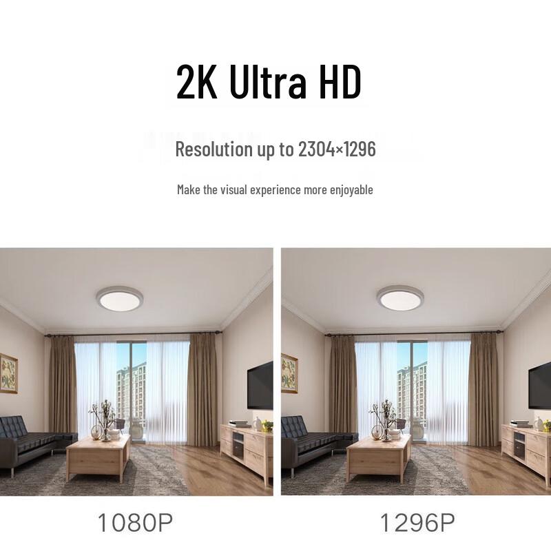 Xiaomi Smart Pan-Tilt 2K Security Camera with 64GB Card (CN version)