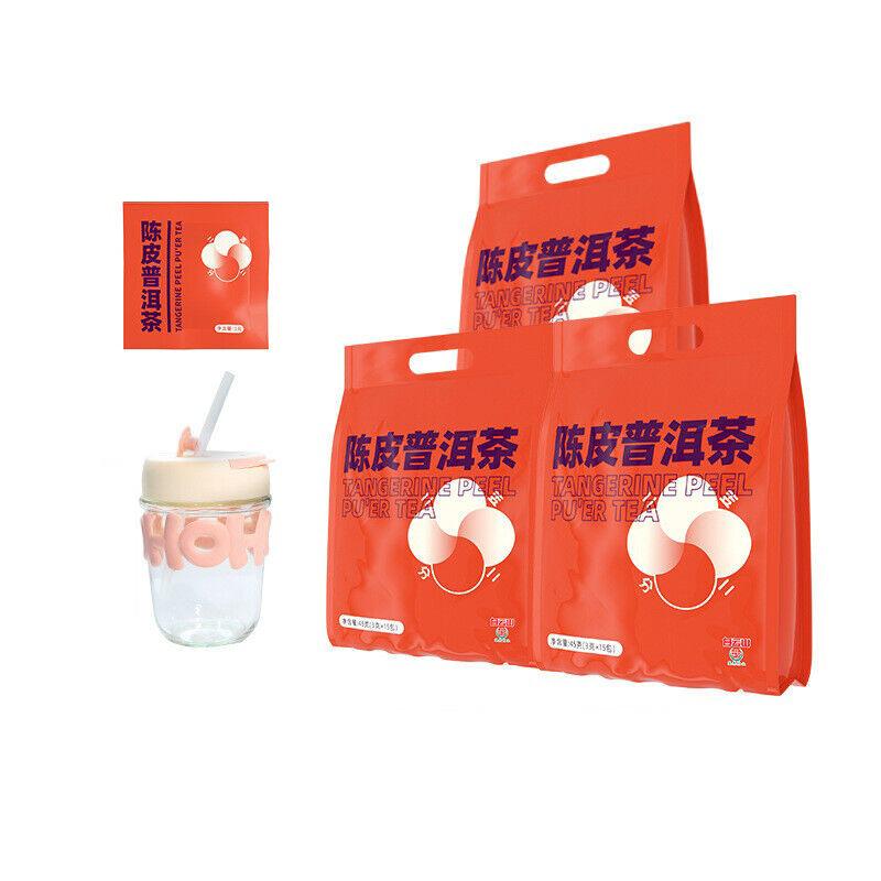 Чай пуэр из мандариновой кожуры, независимая упаковка, супер горячий послеобеденный чай