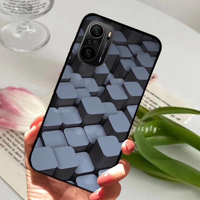 Чехол для Redmi K40 5G K40 Pro, милые животные, матовый силикон TPU, мягкая крышка для телефона, для Xiaomi Mi 11i, Fundas Poco F3, Coque, бампер