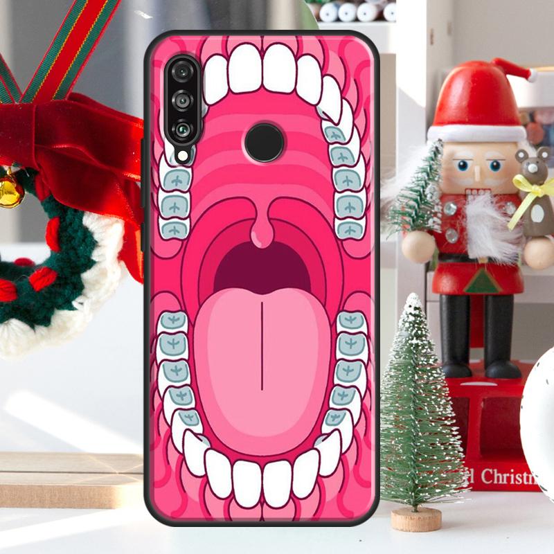 Dentist Tooth Pattern For Huawei Nova 5T 9 10 SE 7i 8i 11i 12i Y73 Y72 Y61 Y91 Y60 Y70 Y90 P20 P40 P30 Lite Case