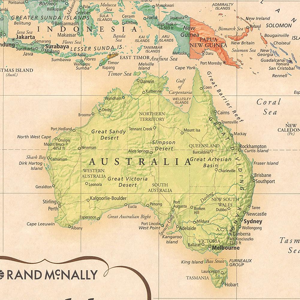 Карта мира, настенное украшение, винтажный образовательный декор, горизонтальный дизайн для классной комнаты, декор для студенческой комнаты и дома, настенный декор с картой мира, украшение для классной комнаты