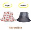 Spring and summer outdoor sun hats, versatile graffiti cartoon pattern fisherman hats, outdoor sun protection sun hats, 2-pack