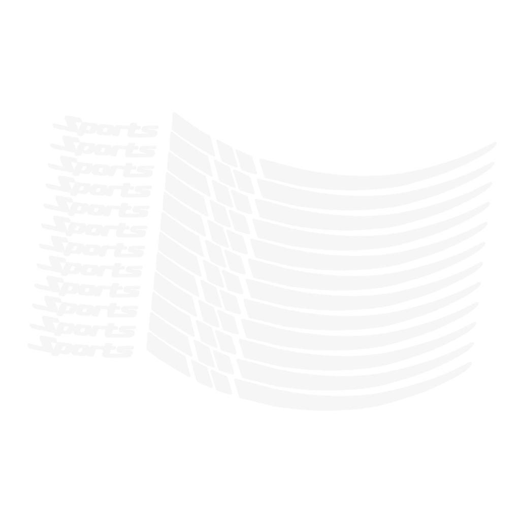 Car Wheel Hub Stickers Wheel Hub Decals Professional Wheel Accessory Fashionable