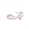 Girls Princess Sandals Kids Low-top Crystal Bow Single Shoes