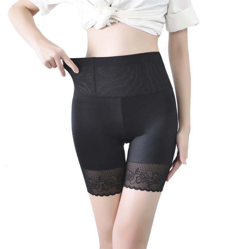 Дышащие леггинсы с высокой талией для послеродовой коррекции фигуры для женщин - Защитные шорты с эффектом подтяжки бедер, не скатывающиеся