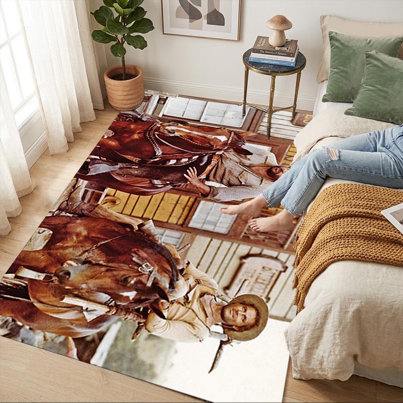 Cowboys Living Room Nonslip Area Rug Soft Carpet For Bedroom Game Playroom Sofa Office Home Decor Doormat Christmas Gift C930570