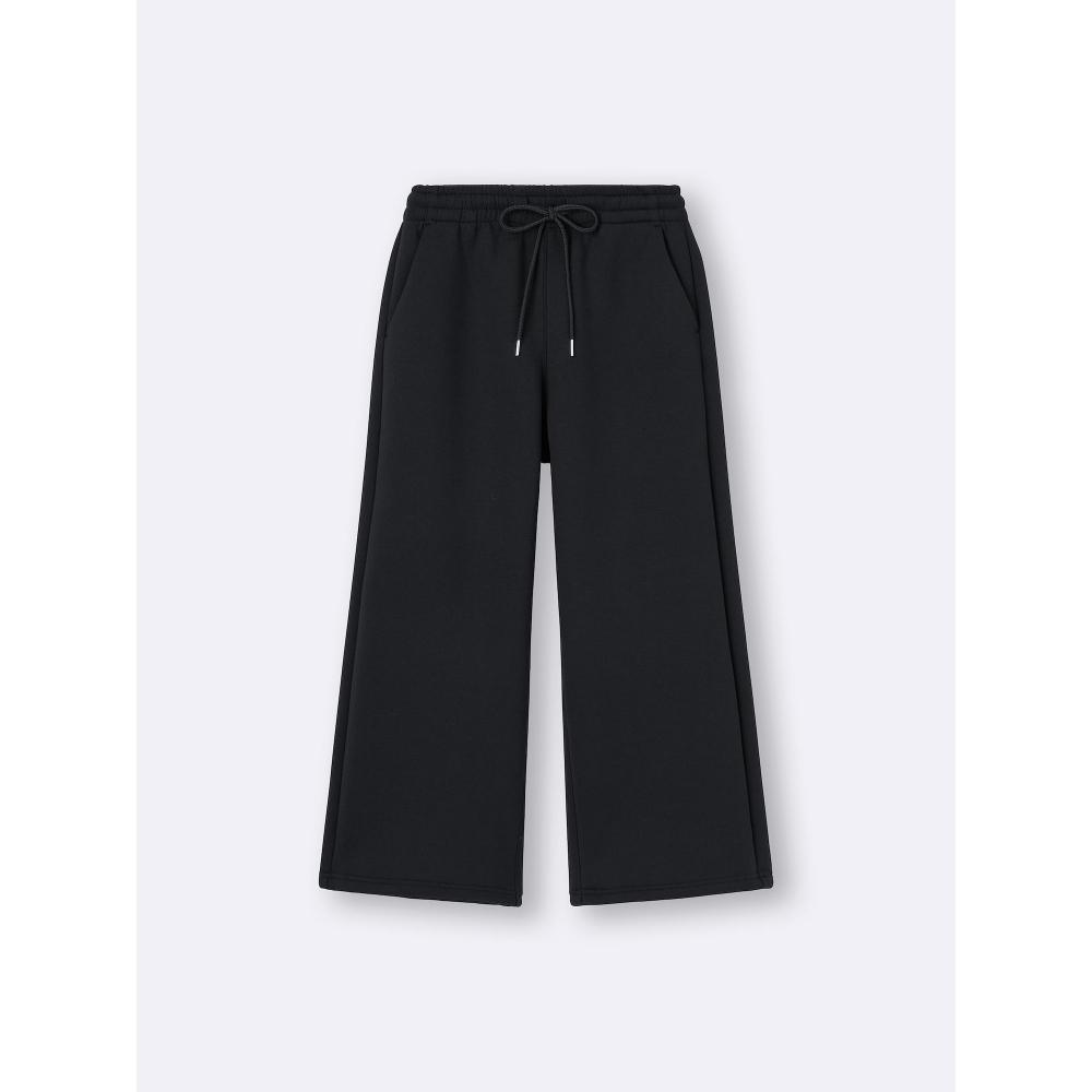 GU by Uniqlo Свободные штаны-карго с начесом, укороченные, длина 62,0 см