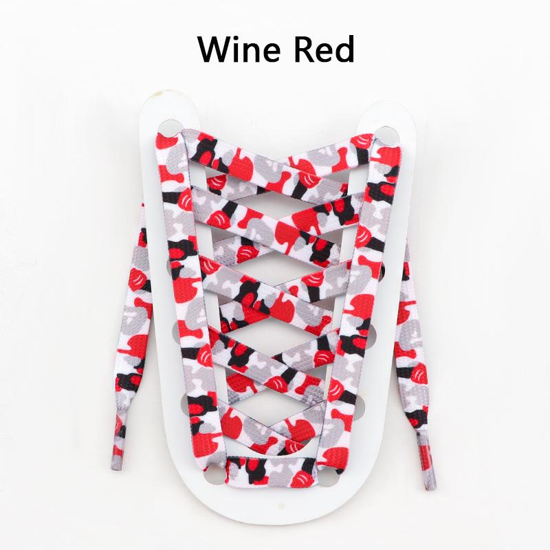 Trend Creative Shoelace Cloud Camouflage Shoelaces for Sneakers Width 0.8CM 120/140/160CM Flat Shoe Laces for AJ1&AF1 Woman Man