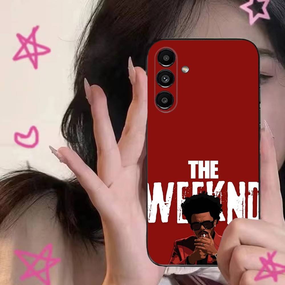 Чехол для телефона W-Weeknd для Samsung S24, S21, S22, S23, S30, Ultra, S20, Plus, Fe, Lite, Note, 10, 9, 5G Черный Мягкий Чехол