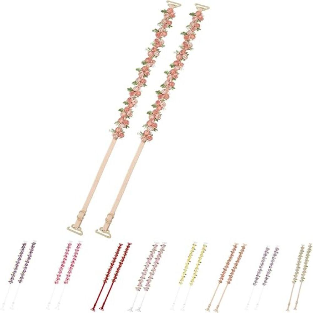 Lace Floral Bra Straps Removable Bra Straps Replacement Creative Gift Shoulder Straps