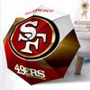 Складной зонт с принтом LOGO San Francisco 49ers, для улицы, отдыха и путешествий, прочная ткань зонта, подарок на день рождения и праздник