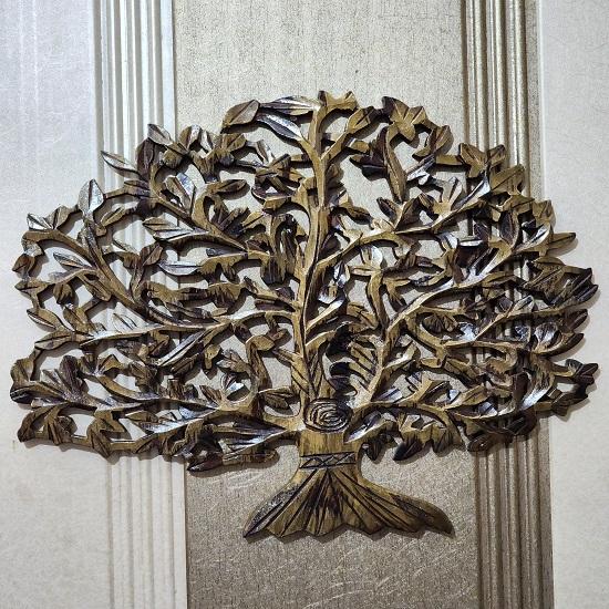 Wooden Christmas  Wall Tree Wall Art Home Decor 40.64cm