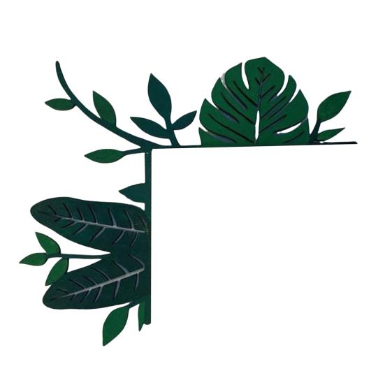 Hand Painted Door Corner Decoration Hummingbird Flower Leaves Starfish Silhouette Door Frame Sign Front Door Topper Sitter Wall Art Ornament