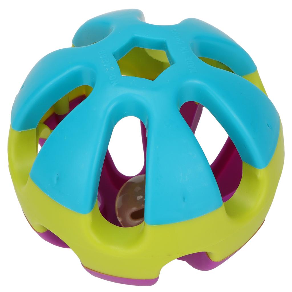 NonToxic Plastic Cat Chasing Rattle Interactive Toy Catching Ball with Bell Pet Supplies