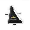 AABHI1 2pcs Silicone Car Door Corner Anti-Collision Protector Bumper Sticker For Chevrolet Silverado Trailblazer Suburban Traverse