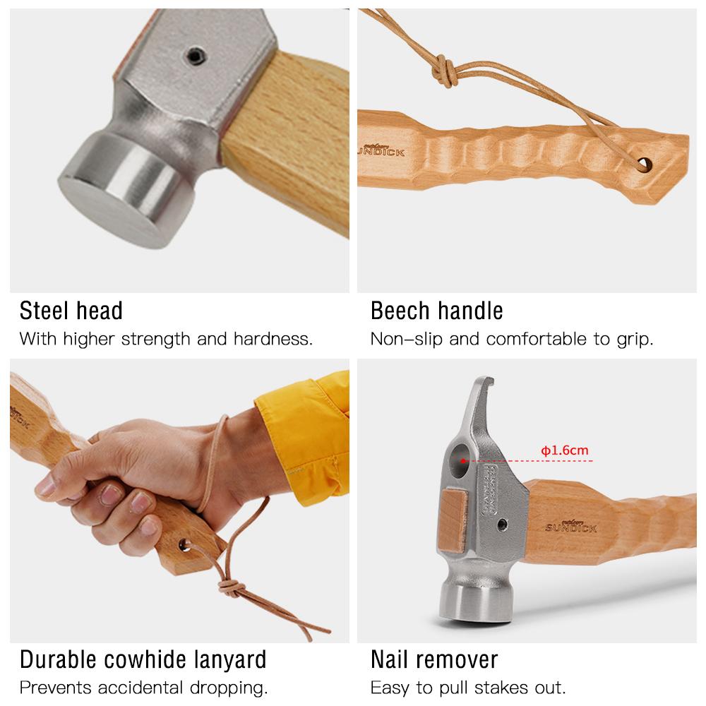 Кемпинговый молоток, портативная палатка, тент, кол, съемник гвоздей, сверхмощная палатка, средство для удаления кольев, стальная палатка