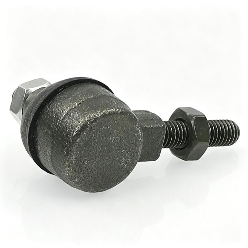 Front Steering Repair Tie Rod End for Go Kart Linkage Service, Metal Ball Joint Assembly with Dust Boot and Threaded Ends for KT196 Use
