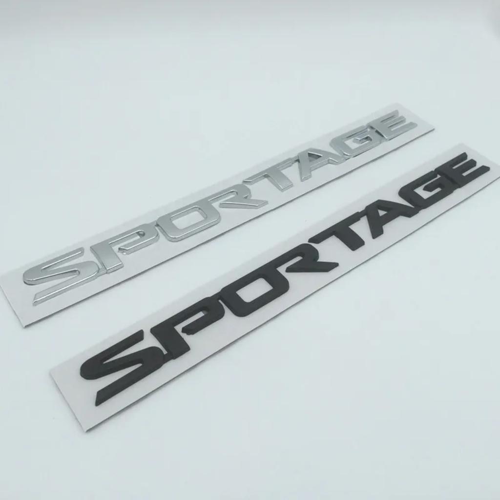 1 шт. Наклейка-значок SPORTAGE с буквами, эмблема на задний багажник, высококачественные автомобильные аксессуары для экстерьера