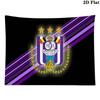 RSC Anderlecht Wall Tapestry Aesthetic Wall Hanging Printed Fabric Blanket Decorative Tapestries for Bedroom Living Room Home Decor